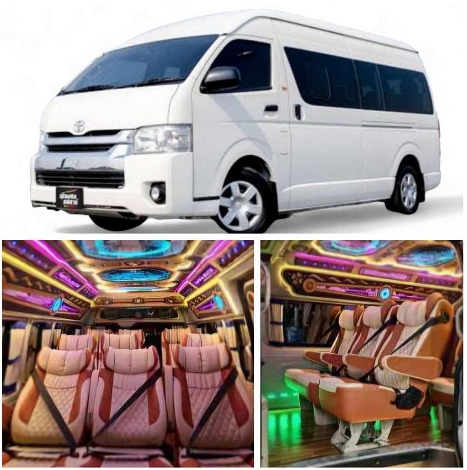 Toyota Van 9-10 People, 8 Lugages,