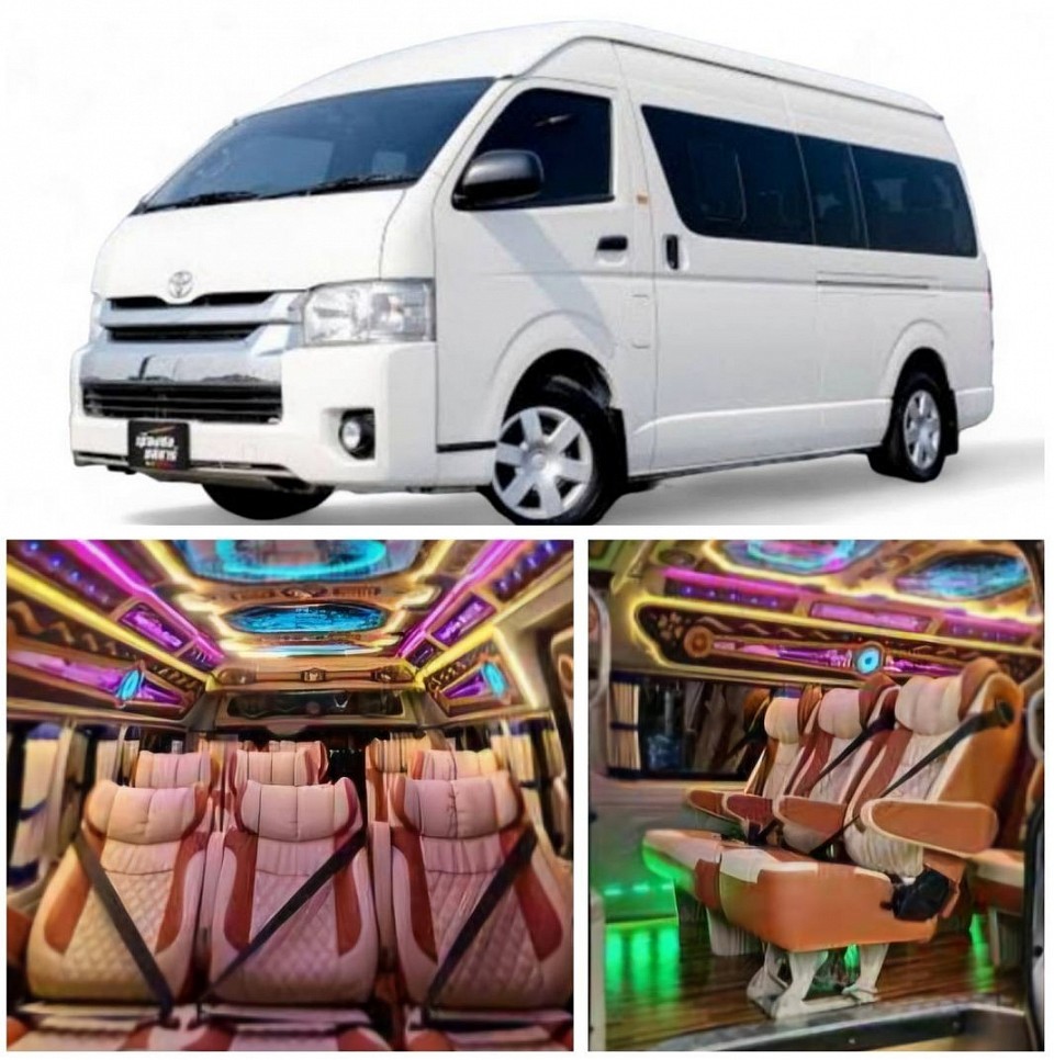 Toyota Van 9-10 People, 8 Lugages,
